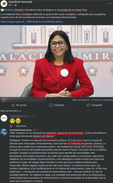 Posted media